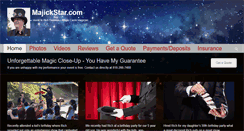 Desktop Screenshot of majickstar.com